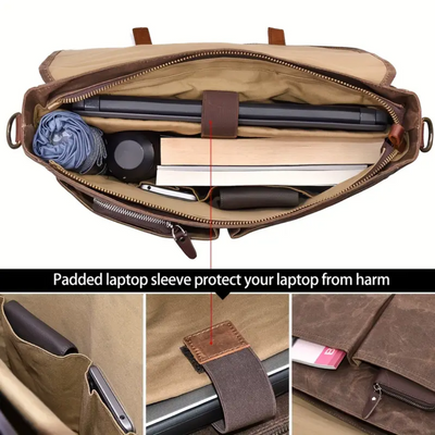 Austin | Vintage Style | Messenger Bag