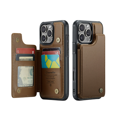 Harrison | RFID Blocking Magnetic Wallet Flip Phone Case (BUY 1 GET 1 FREE)