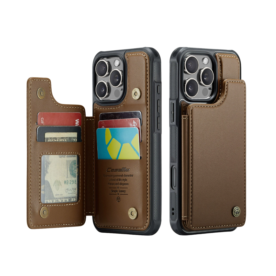 Harrison | RFID Blocking Magnetic Wallet Flip Phone Case (BUY 1 GET 1 FREE)