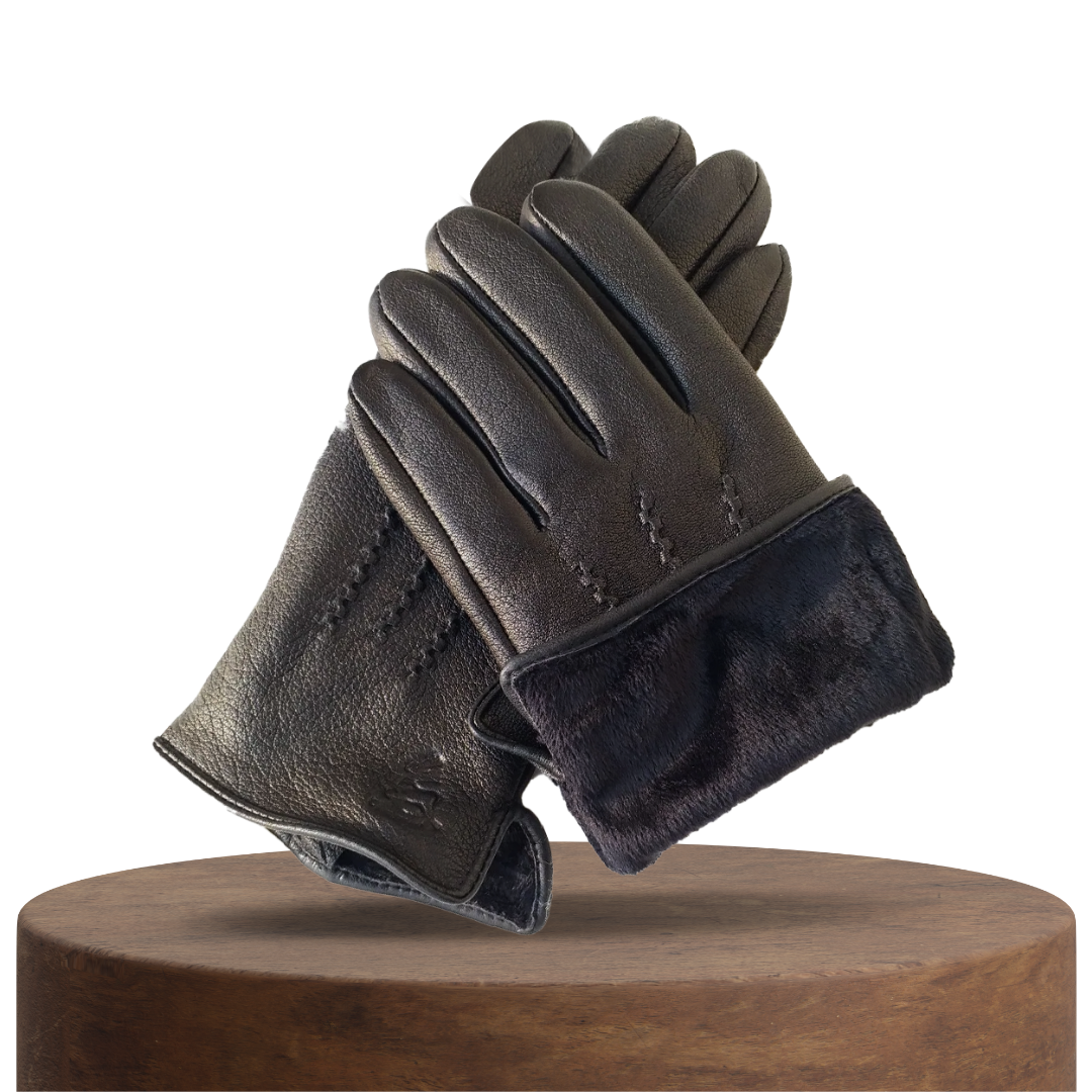 Henry | Deer Pattern Goatskin Winter Gloves for Men (BUY 1 GET 1 FREE)