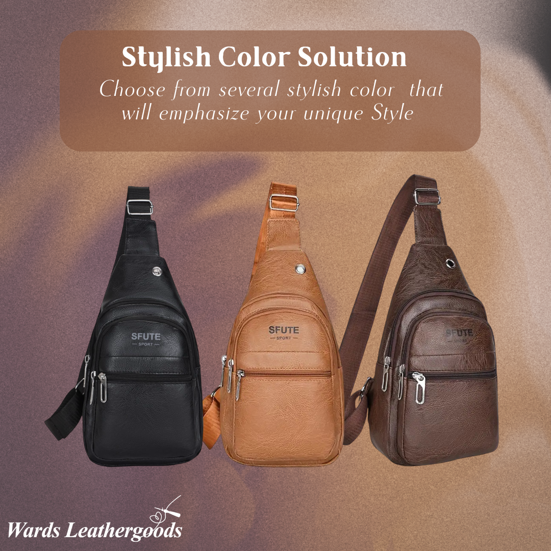 Joren | Compact Sling Bag with Multi-Zip Storage (BUY 1 GET 1 FREE)