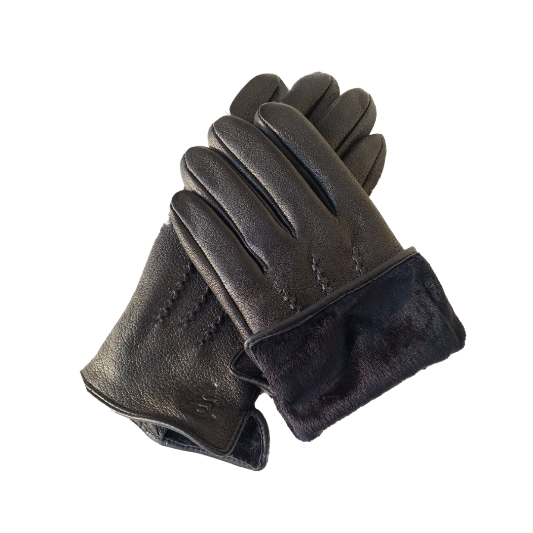 Henry | Deer Pattern Goatskin Winter Gloves for Men (BUY 1 GET 1 FREE)