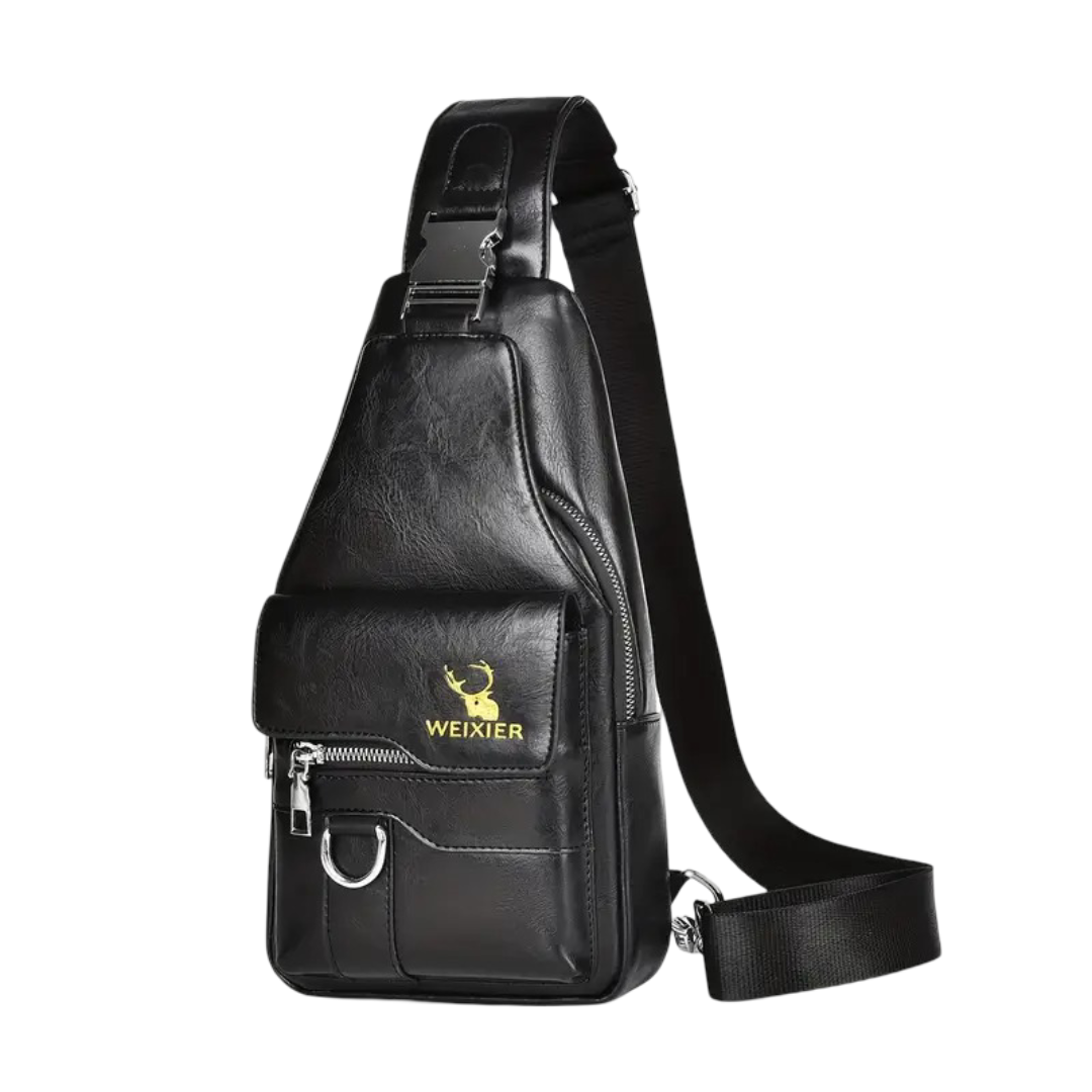 Daxton | Vertical Sling Bag with Secure Flap & Zips (BUY 1 GET 1 FREE)
