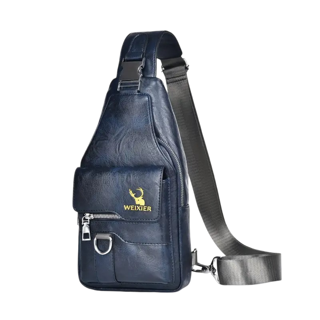 Daxton | Vertical Sling Bag with Secure Flap & Zips (BUY 1 GET 1 FREE)