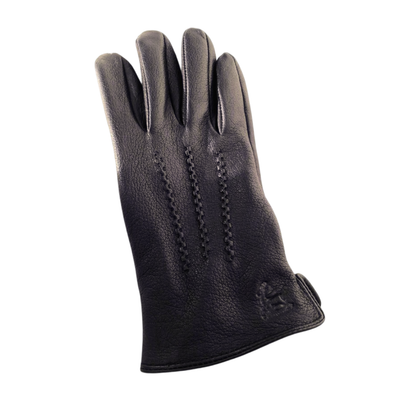 Henry | Deer Pattern Goatskin Winter Gloves for Men