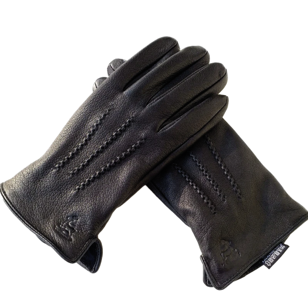Henry | Deer Pattern Goatskin Winter Gloves for Men (BUY 1 GET 1 FREE)