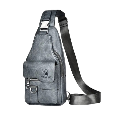 Daxton | Vertical Sling Bag with Secure Flap & Zips (BUY 1 GET 1 FREE)