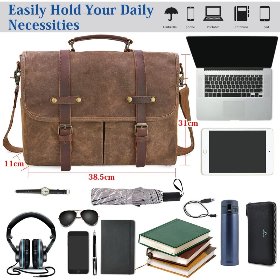 Austin | Vintage Style | Messenger Bag