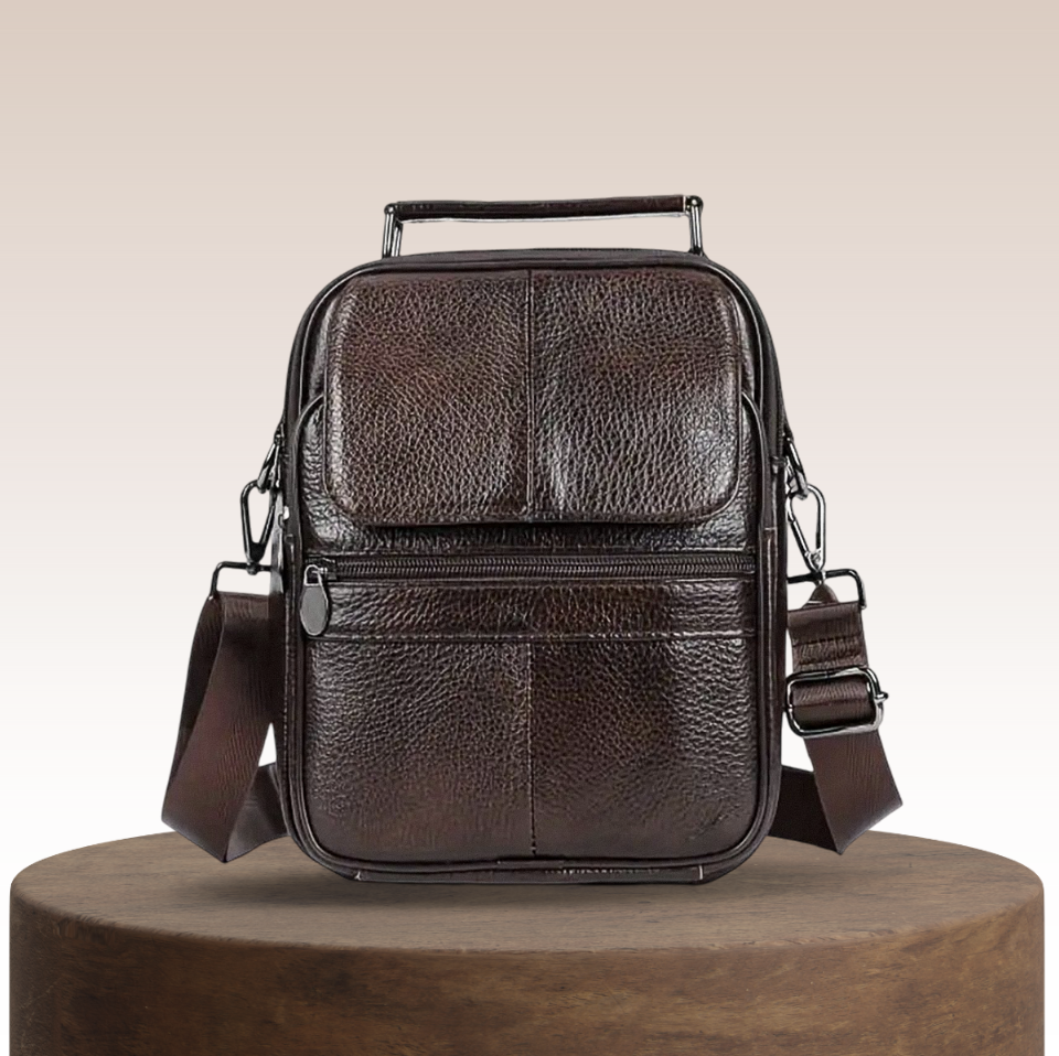 Jasper | Leather Courier Shoulder Bag for Men (BUY 1 GET 1 FREE)