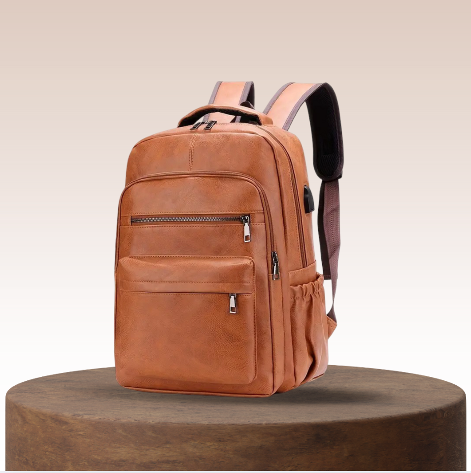Theo | Premium Leather Backpack