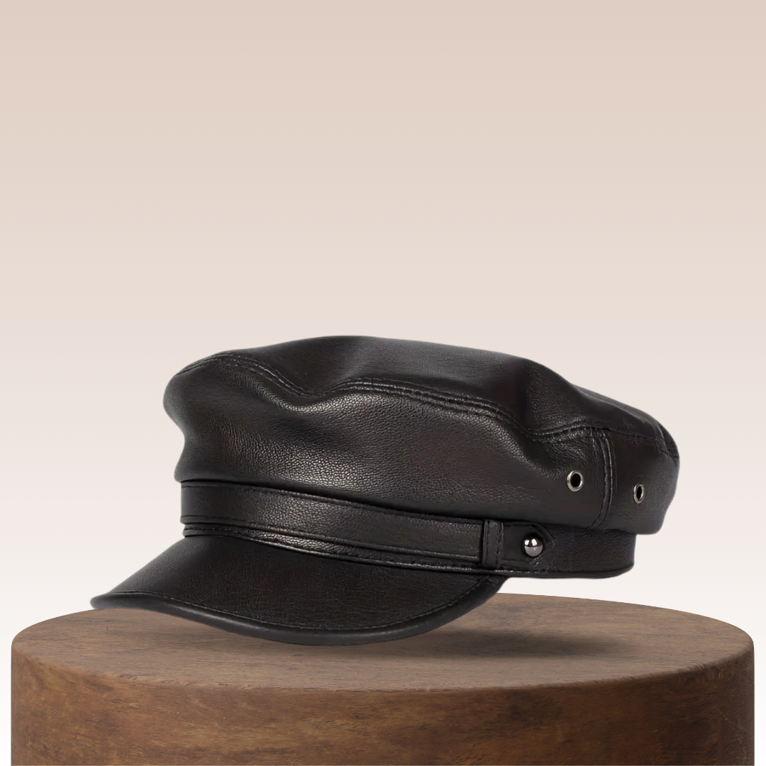 Arthur | Leather Fiddler Cap (BUY 1 GET 1 FREE)
