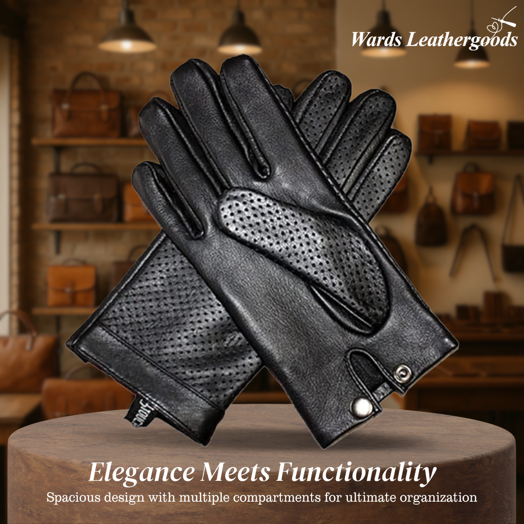 Damon | Sheepskin Leather Driving Gloves