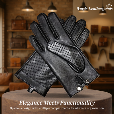 Damon | Sheepskin Leather Driving Gloves