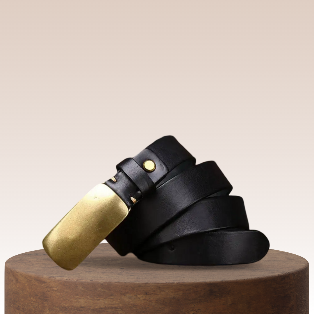 Brunet | Solid Buckle Belt