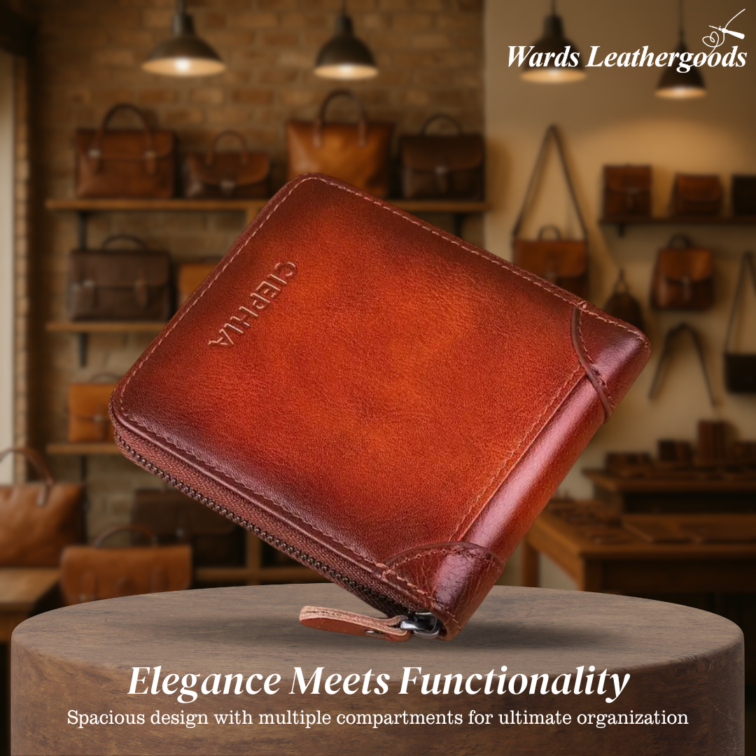 Jefrey | Vintage Bifold RFID Leather Wallet (BUY 1 GET 1 FREE)