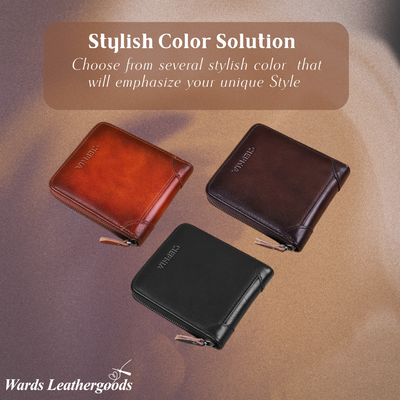 Jefrey | Vintage Bifold RFID Leather Wallet (BUY 1 GET 1 FREE)