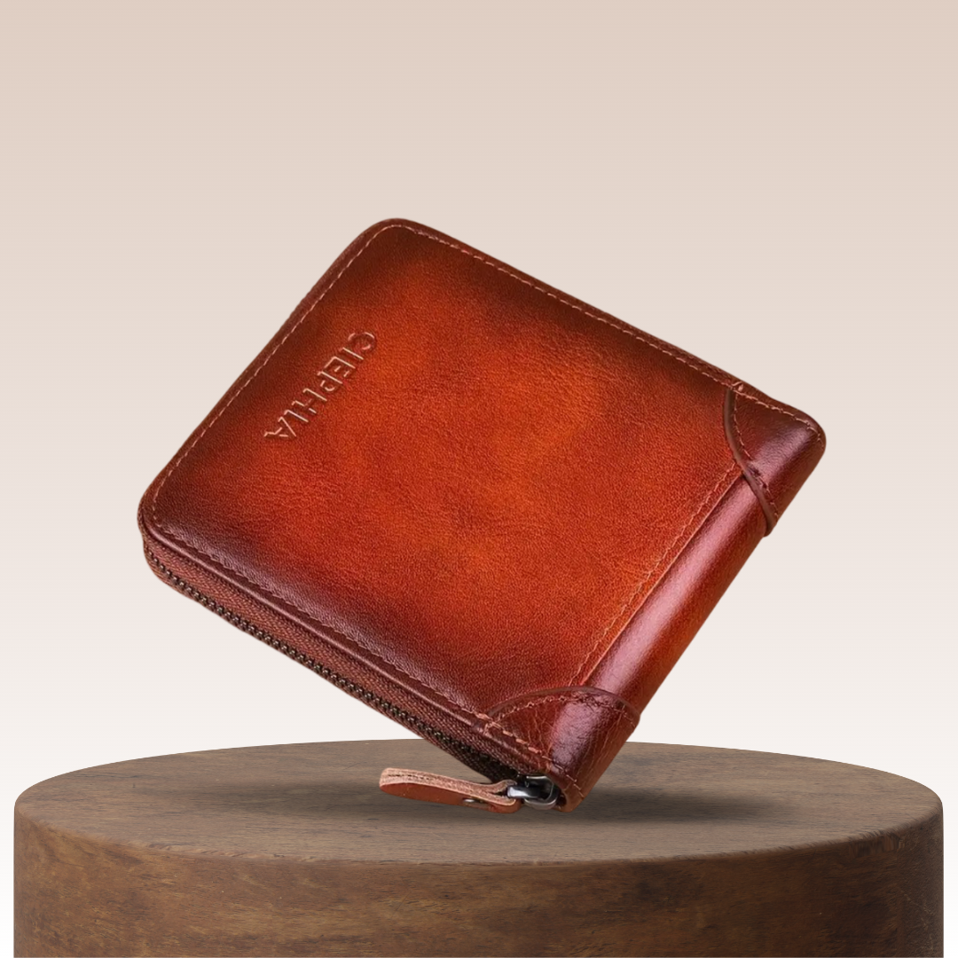 Jefrey | Vintage Bifold RFID Leather Wallet (BUY 1 GET 1 FREE)