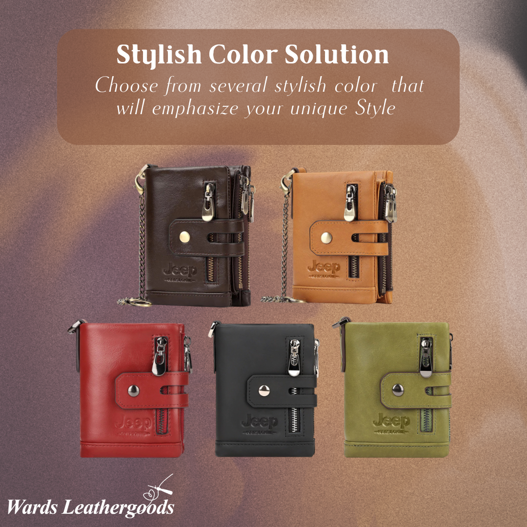 Carter | Vintage Leather RFID Wallet (BUY 1 GET 1 FREE)