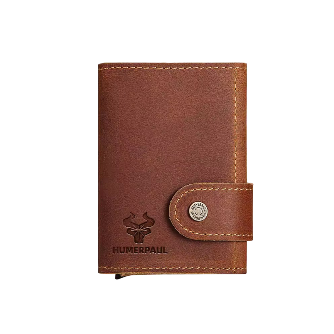 Mark | RFID Leather Money Clip | Wallet (BUY 1 GET 1 FREE)