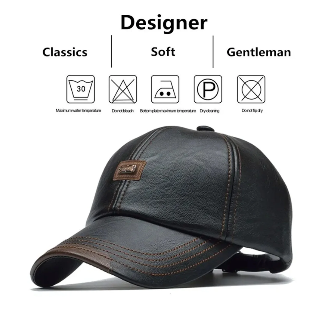 Daniel | Classic Leather-Style Baseball Cap for Men (BUY 1 GET 1 FREE)