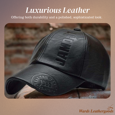 Daniel | Classic Leather-Style Baseball Cap for Men