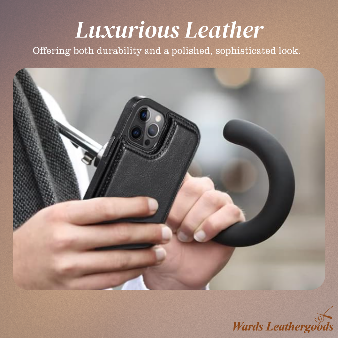 Preston | Magnetic Wallet Flip Phone Case for iPhone (BUY 1 GET 1 FREE)