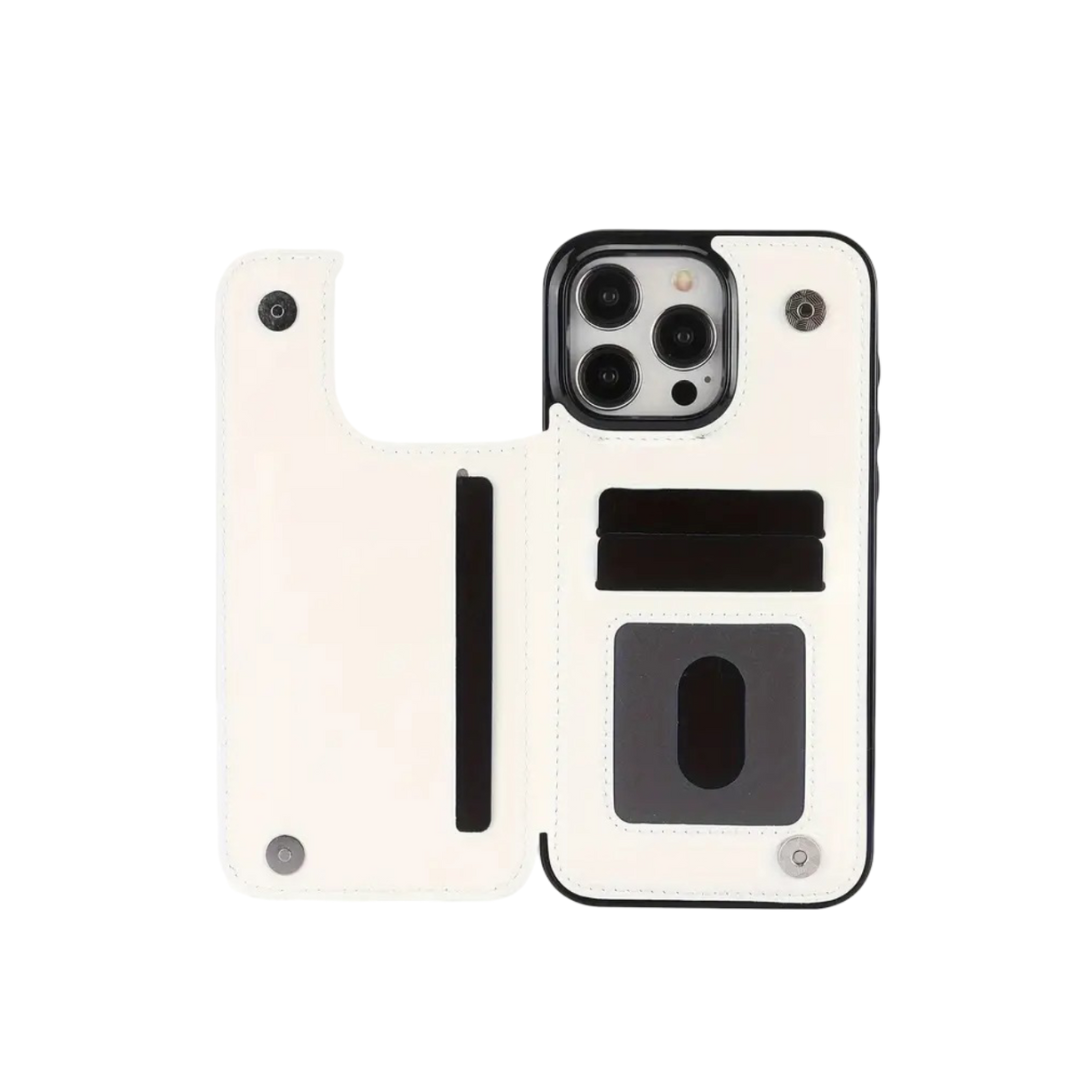 Preston | Magnetic Wallet Flip Phone Case for iPhone (BUY 1 GET 1 FREE)