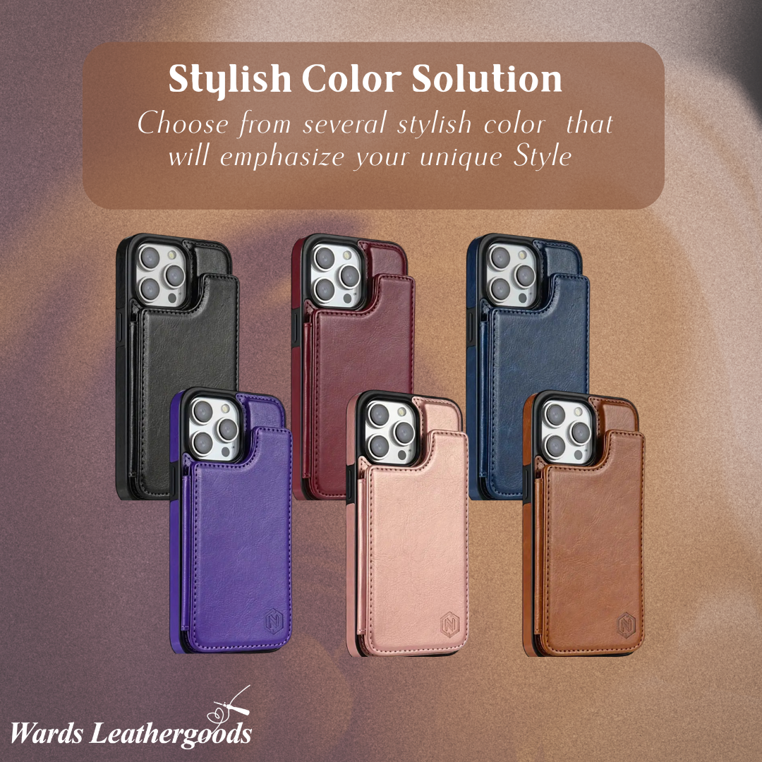 Harrison | RFID Blocking Magnetic Wallet Flip Phone Case (BUY 1 GET 1 FREE)