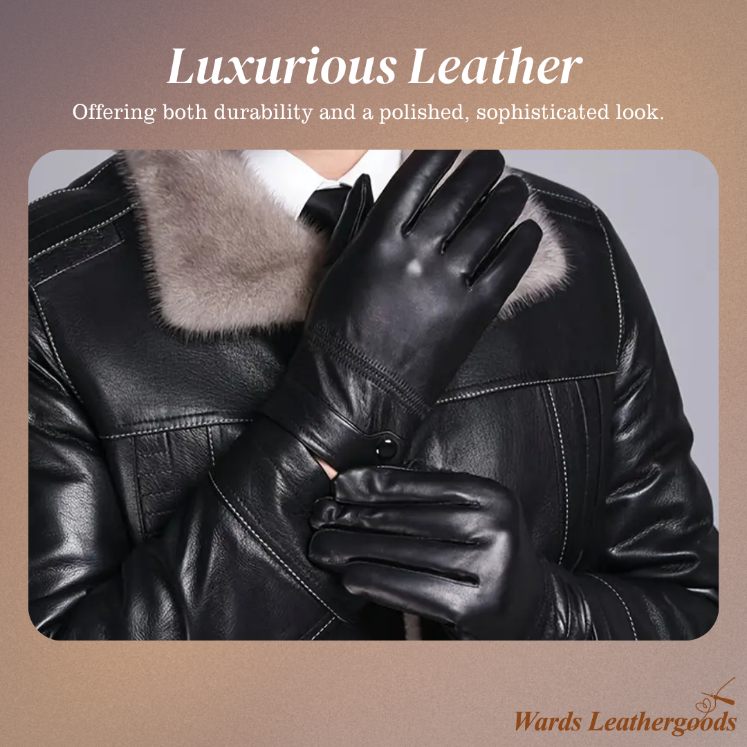 Graham | Luxury Sheepskin Gloves for Men (BUY 1 GET 1 FREE)