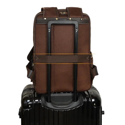 Josh | Men's Leather Professional Laptop | Backpack