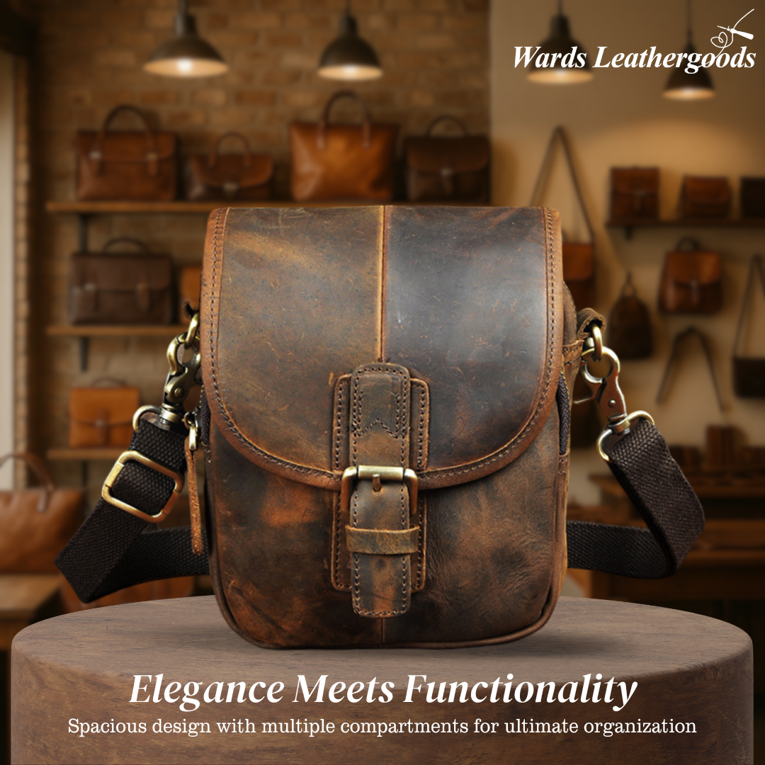 Damon | Genuine Leather Shoulder Bag for Men (BUY 1 GET 1 FREE)