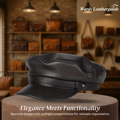 Arthur | Leather Fiddler Cap (BUY 1 GET 1 FREE)