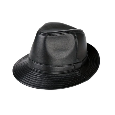 Timothy | Classic Leather Fedora Hat (BUY 1 GET 1 FREE)