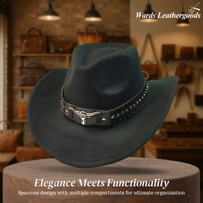 Dalton | Vintage Wide Brim Cowboy Hat with Classic Western Charm