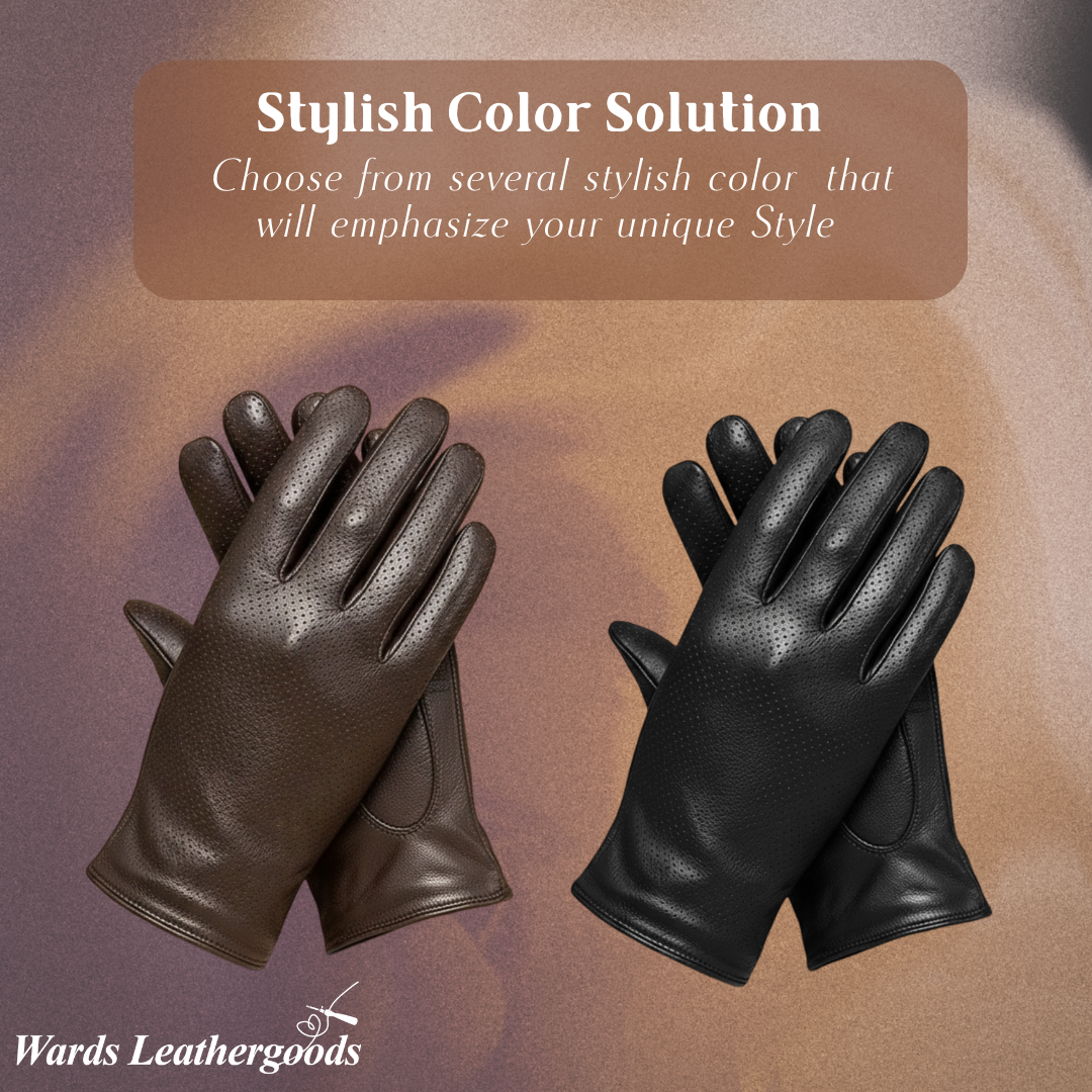 Damon | Sheepskin Leather Driving Gloves