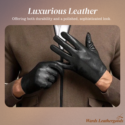 Damon | Sheepskin Leather Driving Gloves