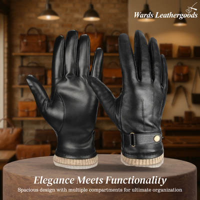 Louis | Gloves with Knit Cuff