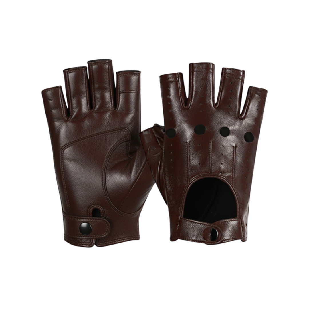 Florian | Perforated Leather Motorcycle Gloves (BUY 1 GET 1 FREE)