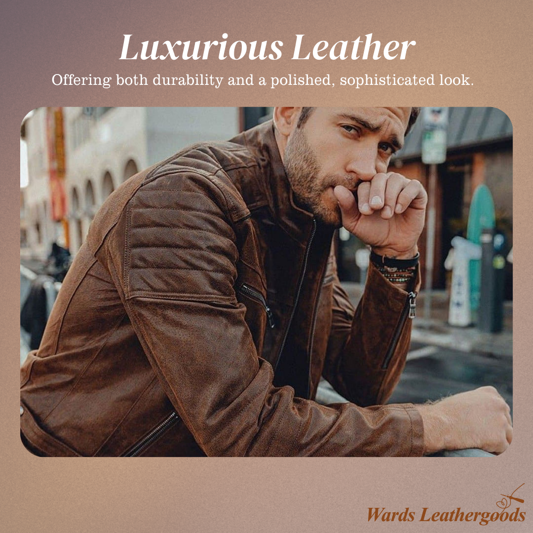 Alexander | Vintage Racer Leather Jacket