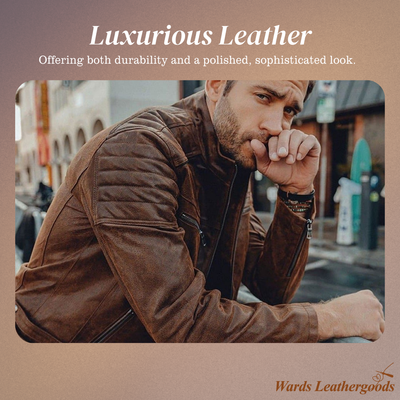 Alexander | Vintage Racer Leather Jacket