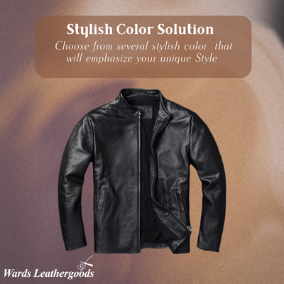 Maximilian | Classic Men’s Leather Motorcycle Jacket