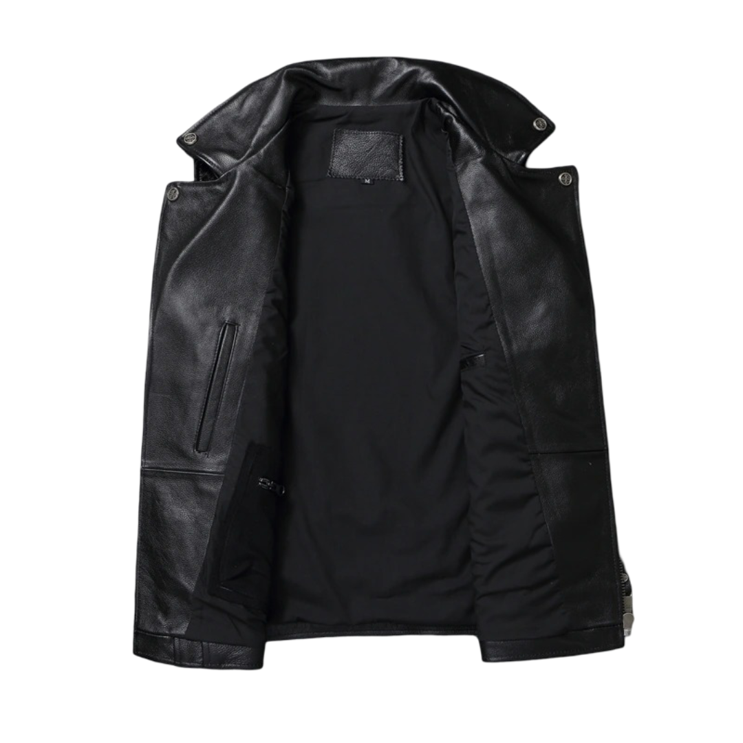 Viggo | Vintage Distressed Leather Vest