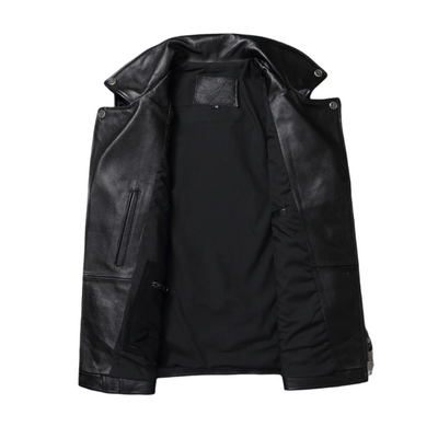Viggo | Vintage Distressed Leather Vest