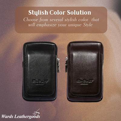 Sander | Phone & Essentials Leather Belt Pouch (BUY 1 GET 1 FREE)