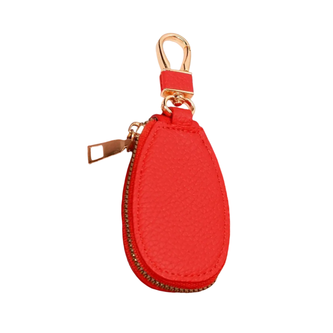 Rufus | Pebble Grain Leather Key Case Holder