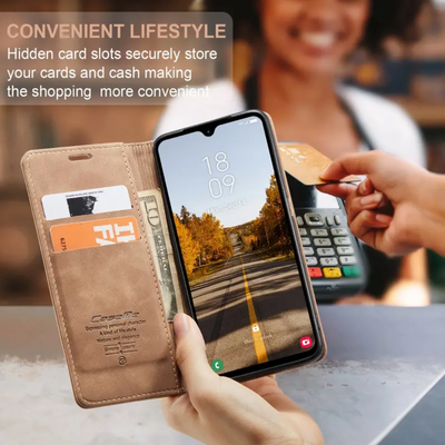 Maurice | Galaxy Convenient Flip Leather Phone Case (BUY 1 GET 1 FREE)