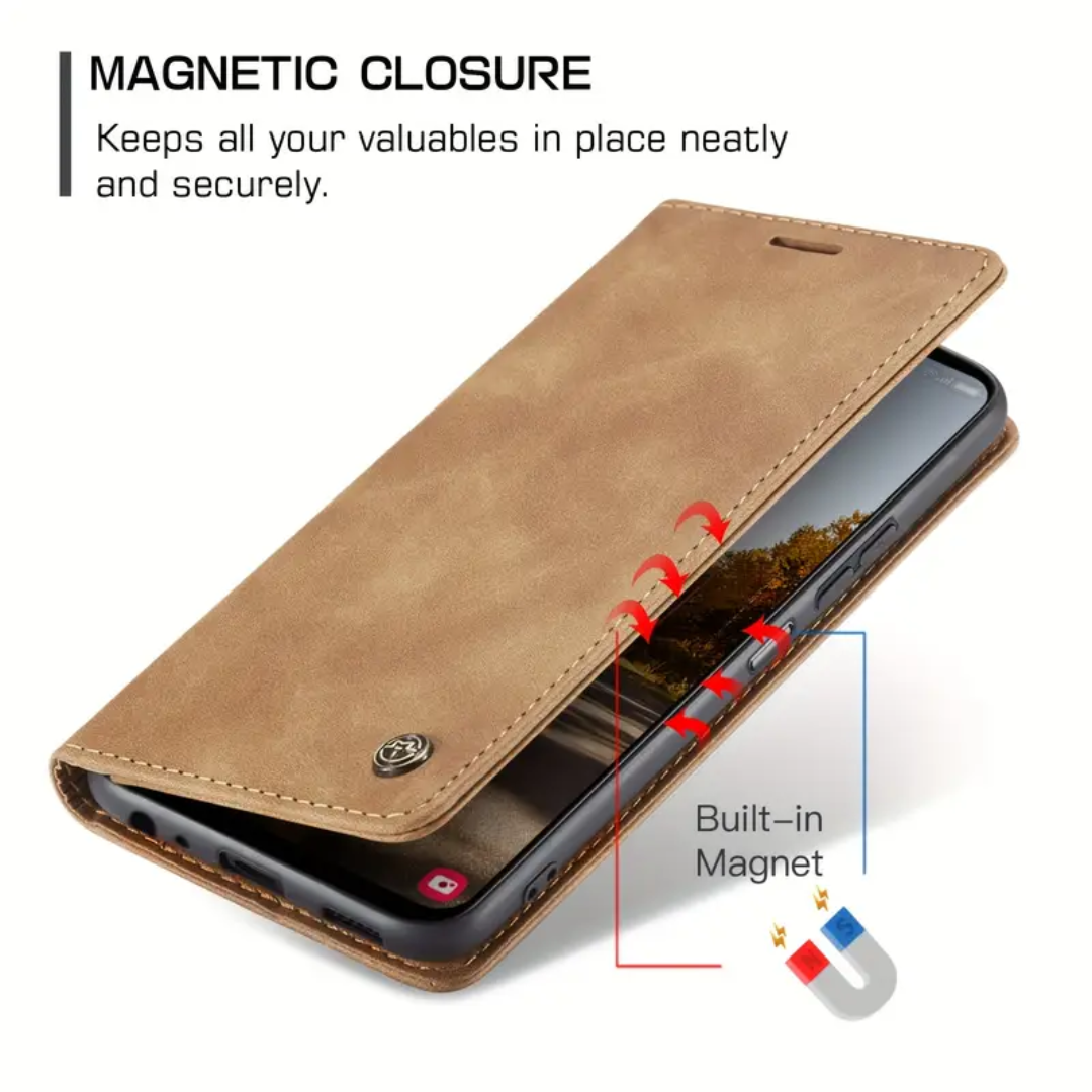 Maurice | Galaxy Convenient Flip Leather Phone Case (BUY 1 GET 1 FREE)