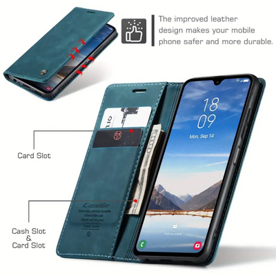 Maurice | Galaxy Convenient Flip Leather Phone Case