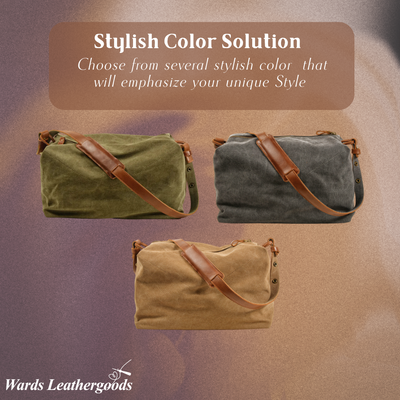 Camden | Heritage Canvas Duffle Bag (BUY 1 GET 1 FREE)