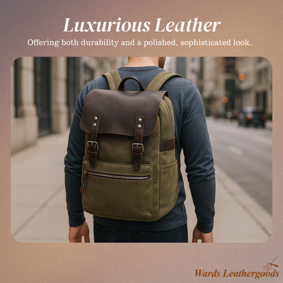 Carter | Urban Canvas Backpack